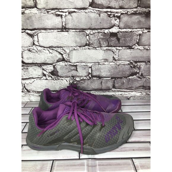 Inov 8 F-Lite 235 Gray Purple Cross Training Running Shoes Men’s Sz 7M US/39.5EU - Picture 9 of 14